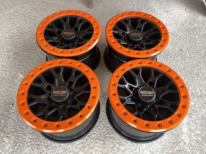 Диски для квадроцикла с бэдлоком 12 4х110 orange