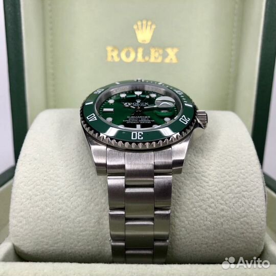 Часы мужские Rolex Submariner «The Hulk» (LUX)