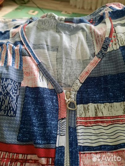 Трикотажные халаты большого размера