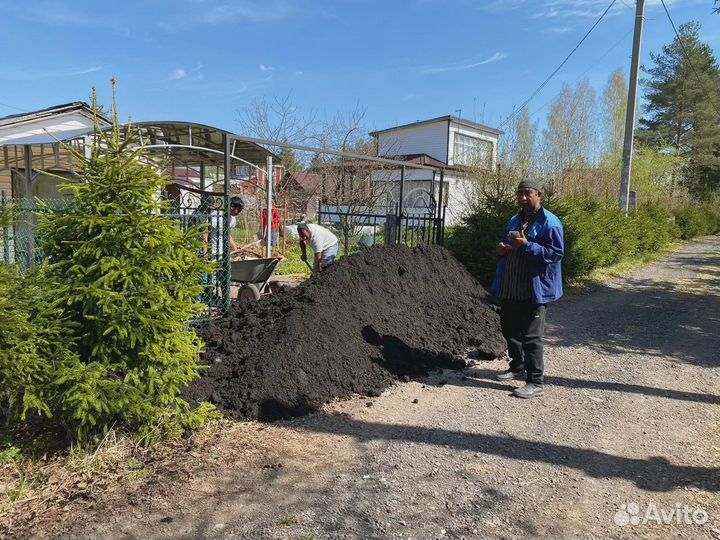 Земля плодородная, Грунт плодородный, Торфогрунт