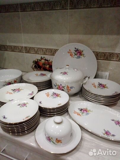 Столовый сервиз ГДР