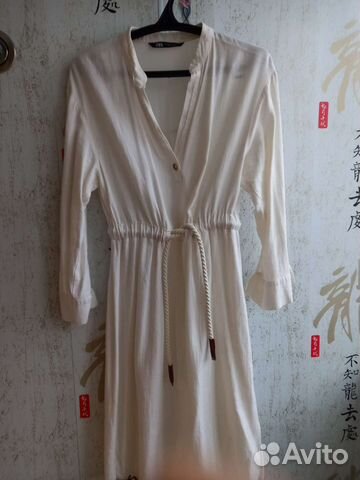 Летнее платье zara 42р