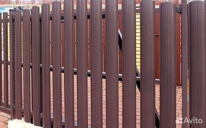 Евроштакетник фигурный