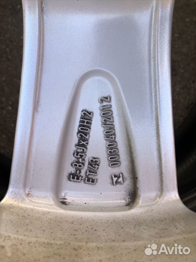 Диски Audi A6 C8 new R20 оригинал