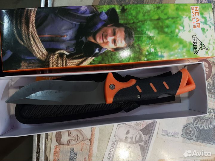 Новый нож bear grylls