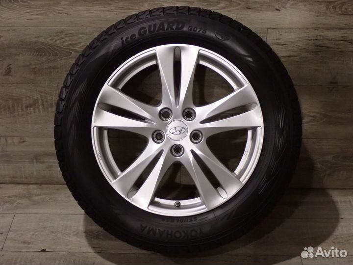 Оригинальные колеса на Hyundai Santa fe R18