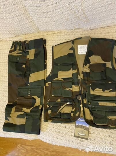 Детский летний камуфляжный костюм MFH