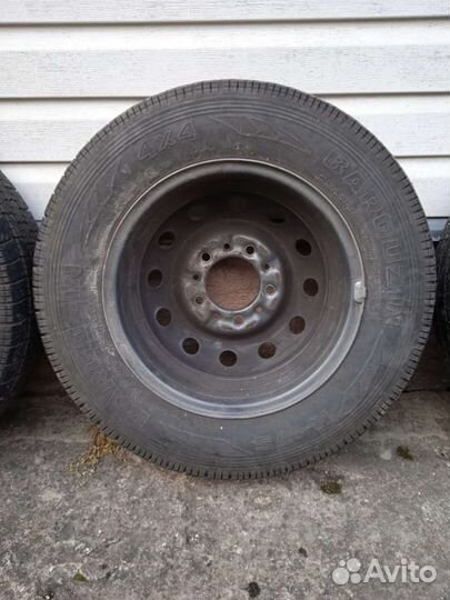 Летние колеса для нивы, нивы шевроле 205/70/r15