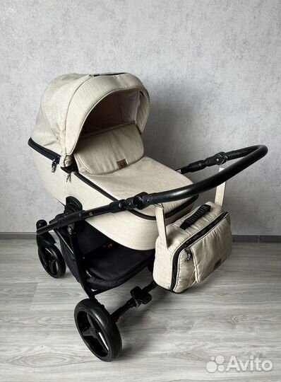 Коляска 3 в 1 Adamex Reggio+Cybex Aton Q Plus