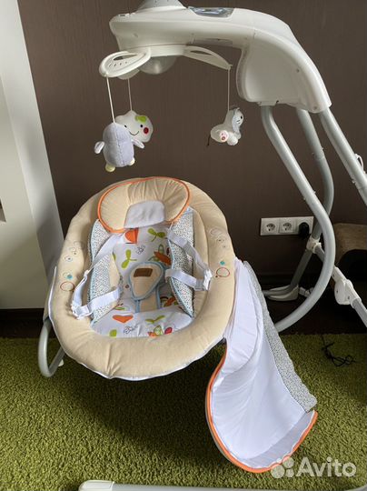 Электрокачели шезлонг Nuovita