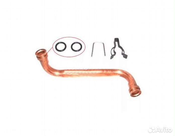 Сальник теплообменника Bosch WR-11, 13, 15 (18x13x