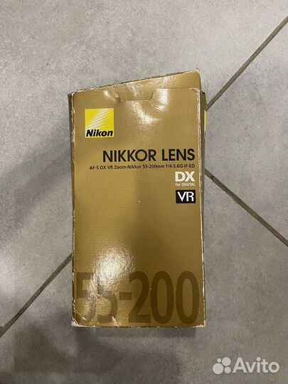 Объектив nikon 18 55mm