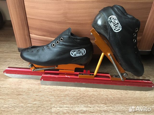 Коньки конькобежные беговые р.35