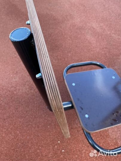 Уличный тренажер жим ногами двойной AVU013