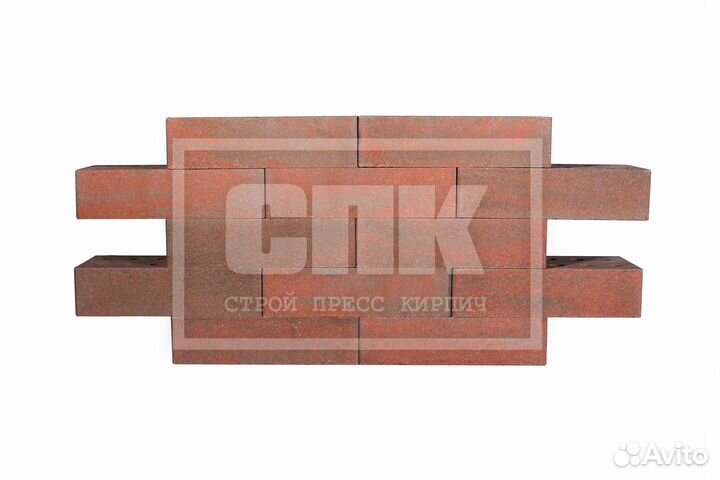 Кирпич облицовочный - Терракотовый обсидиан