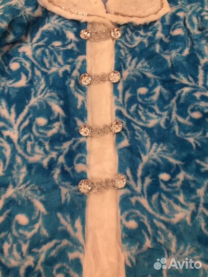 Новогодний костюм снегурочки для взрослого