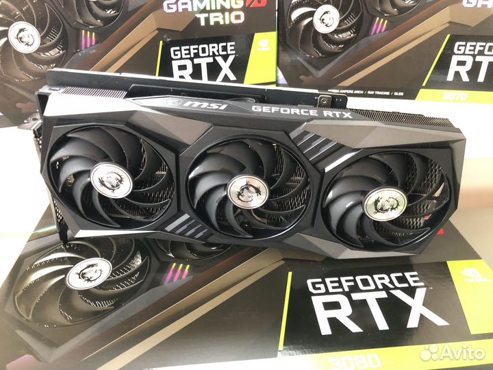 Видеокарта RTX 3080 MSI Gaming X Trio