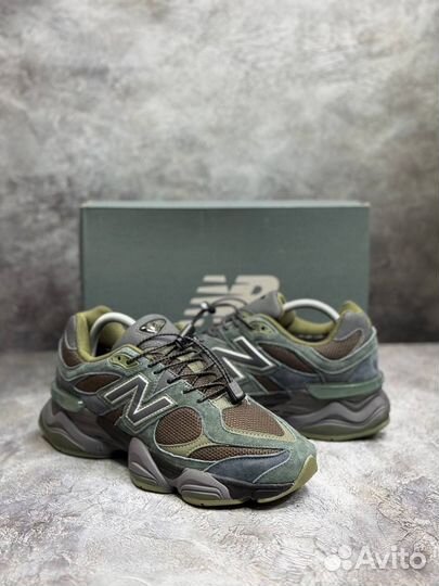 Кроссовки new balance 9060 термо зима