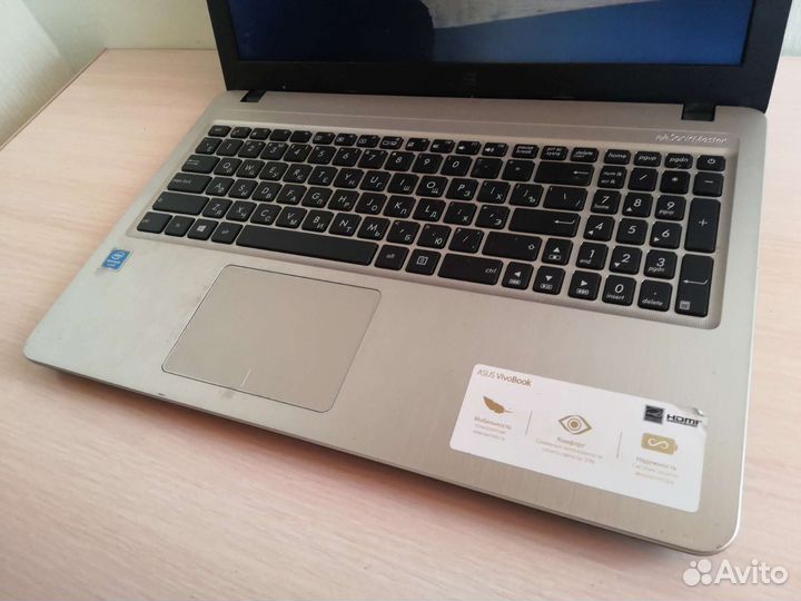 Asus 4ядра 4gb 120ssd 15.6 хороший торг