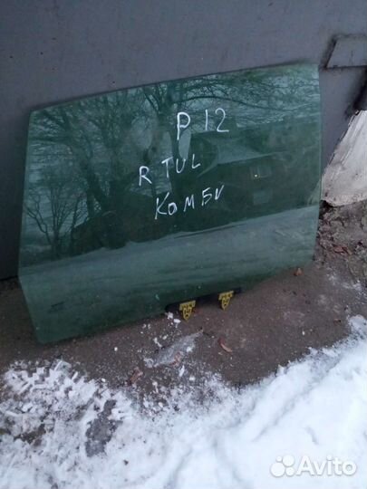 Nissan P12 стекло левой правое передней правый ты