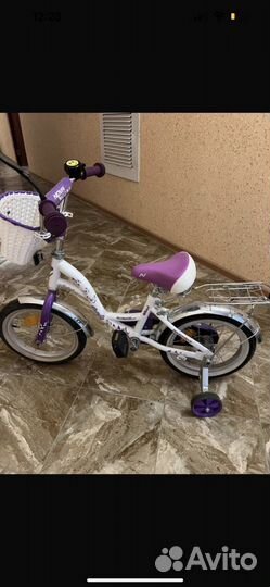 Детский 4х колесный велосипед