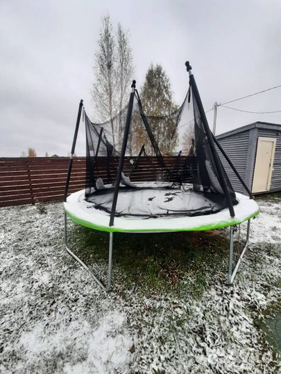 Батут с сеткой бу