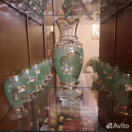 Наборы из Богемского стекла