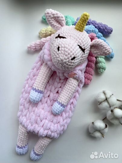 Мягкая игрушка пижамница Единорог