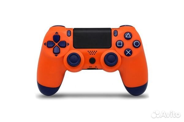 Геймпад беспроводной для PS4 Wireless v2 Оранжевый
