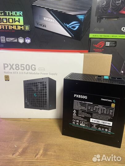 Блок питания DeepCool PX850G ATX3.0 с 12vhpwr