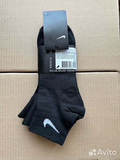Носки (L) Nike Lightweight Quarter. Оригинал