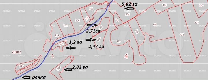 Участок 2,83 га (СНТ, ДНП)