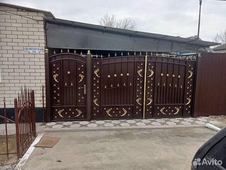 Кровельные работы навесы ворота