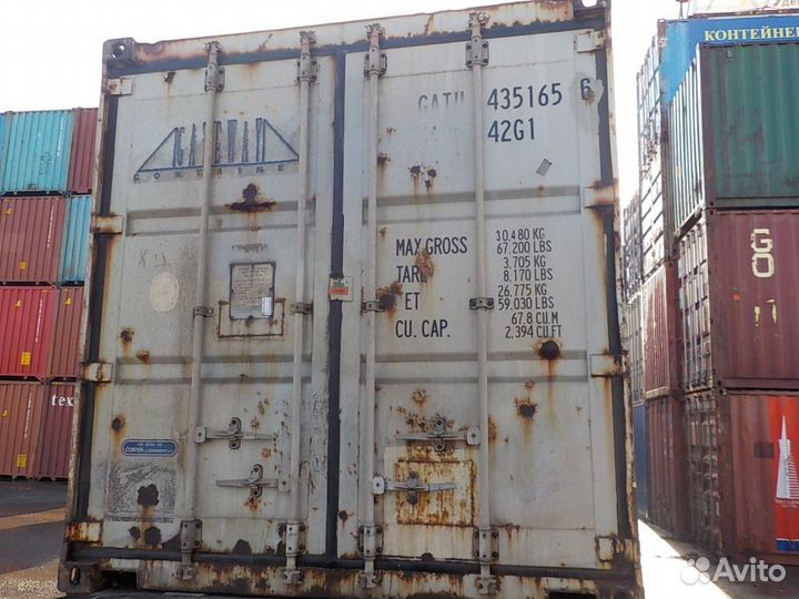 Контейнер 40 футов б/у gatu4351656