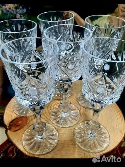 Фужеры богемия