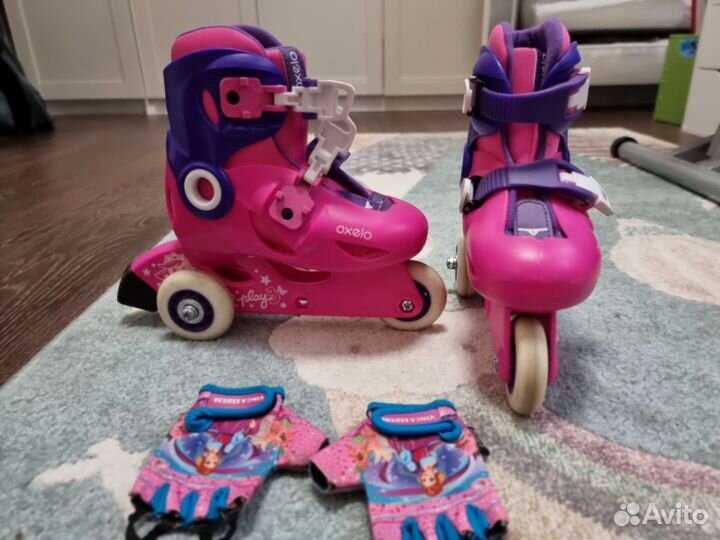 Роликовые коньки детские Decatlon Oxelo Play3