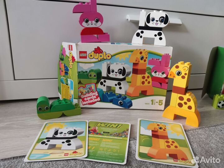 Лего дупло Lego duplo наборы 4 шт