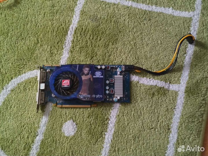 Видеокарта sapphire hd 3870