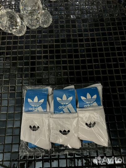 Носки adidas короткие белые