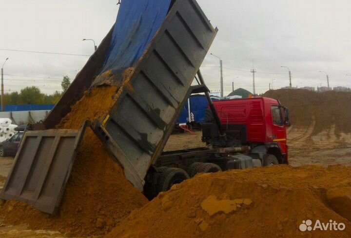 Планировочный грунт: супесь, суглинок, песок