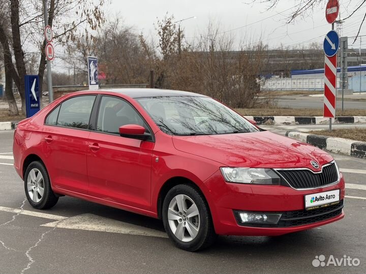 Skoda Rapid 1.6 AT, 2017, 94 154 км