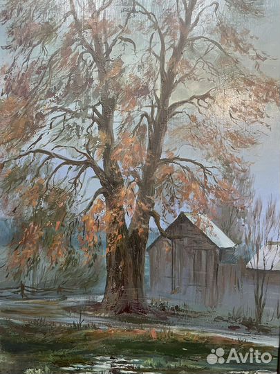 Картина маслом пейзаж