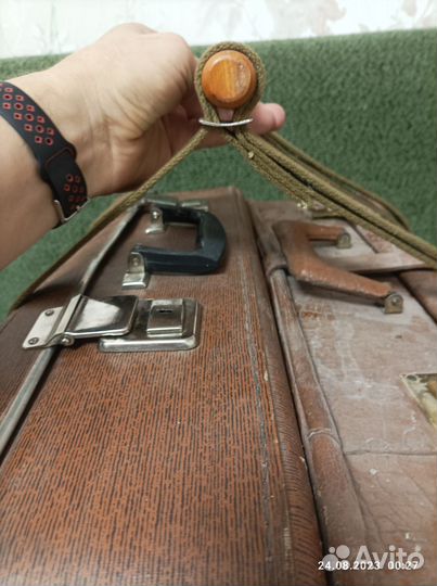 Брезентовая стяжка, для чемоданов СССР