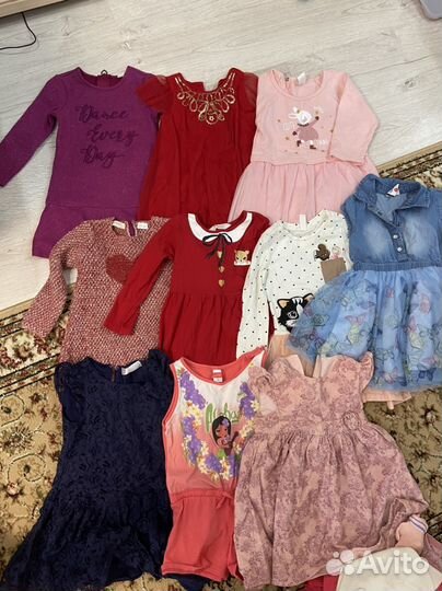 Вещи пакетом на девочку 92-98
