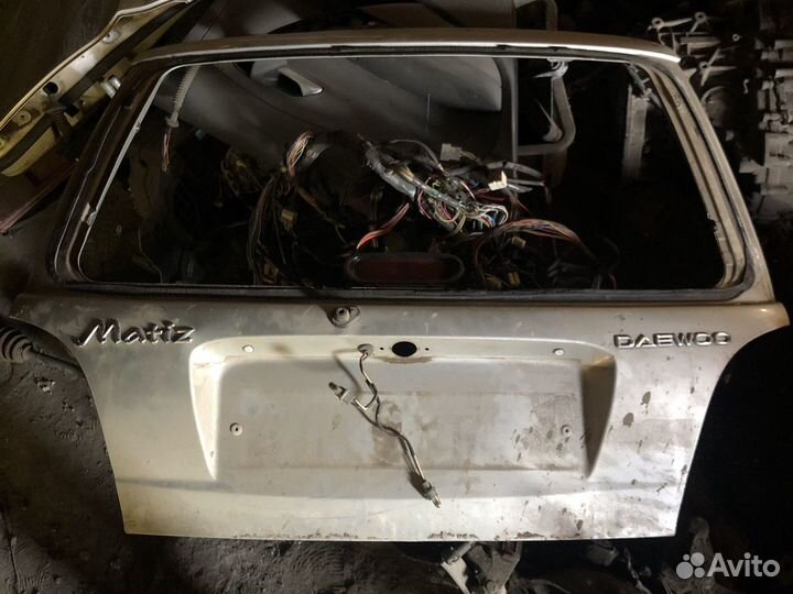 Крышка багажника daewoo matiz