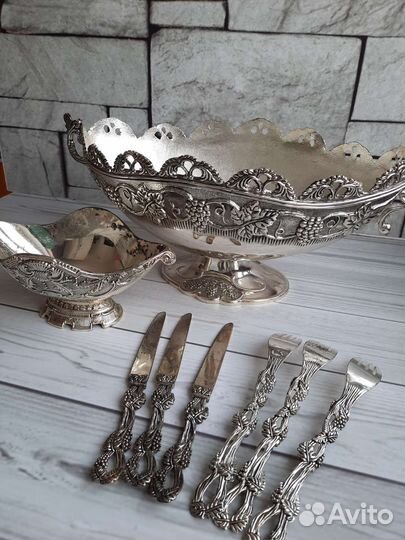 Декоративная посуда металл