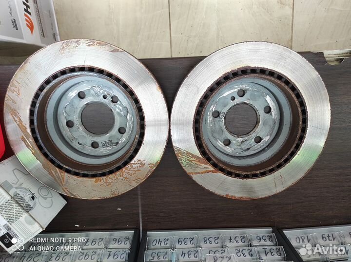 Диски тормозные задние mercedes