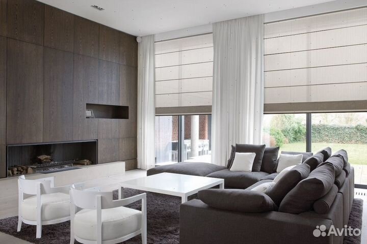 Римские шторы. Не бахромятся и не рвутся