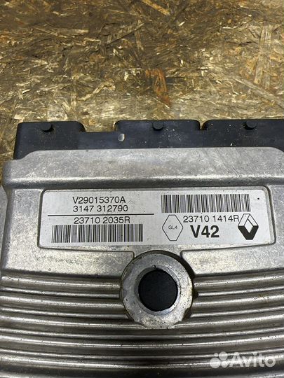 Эбу renault duster 2.0