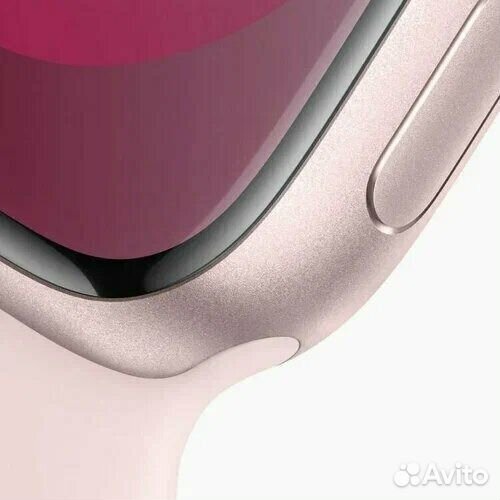 Смарт-часы Apple Watch Series 9, 45 мм, GPS + Cellular, Pink Al Light Pink Sport Band - M/L